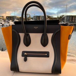 SALE! Celine Tri Colored Mini Bag